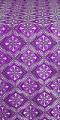 Laurus silk (rayon brocade) (violet/silver)