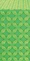 Angel Wings metallic brocade (green/gold)