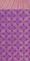 Angel Wings silk (rayon brocade) (violet/gold)