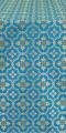 Kefalonia metallic brocade (blue/silver)