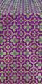 Kefalonia silk (rayon brocade) (violet/gold)