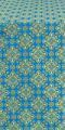 Tver silk (rayon brocade) (blue/gold)