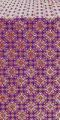 Tver silk (rayon brocade) (violet/silver)