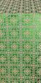 Otrada silk (rayon brocade) (green/gold)