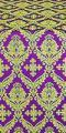 Muse metallic brocade (violet/gold)