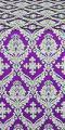Muse metallic brocade (violet/silver)