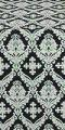 Muse metallic brocade (black/silver)