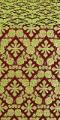 Theodosia metallic brocade (claret/gold)