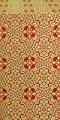 Blagovest silk (rayon brocade) (red/gold)