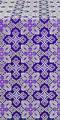 Polotsk Posad metallic brocade (violet/silver)