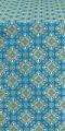 Tver metallic brocade (blue/silver)