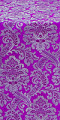 Eden metallic brocade (violet/silver)