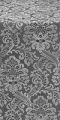 Eden metallic brocade (black/silver)