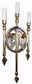 Church wall lamp Alpha&Omega - 3 lights