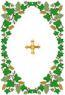 Embroidered chalice covers - W578