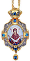 Bishop encolpion (panagia) - A1064 (with chain)