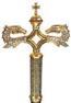 Jewelry Bishop crosier - A1594LPR