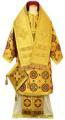 Bishop vestments - 15285 (yellow-gold with claret)