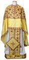 Greek Priest vestments - 17281 (yellow-gold with claret)