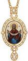 Bishop encolpion (panagia) no.132