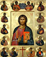 Byzantine icon: Christ the Pantocrator - V3