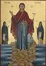 Byzantine icon: Most Holy Theotokos the Abbess of the Holy Mountain - V