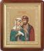 Religious icon: Holy Prince Peter and Princess Thebronija - 28-2