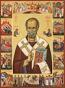 Icon: St. Nicholas the Wonderworker (with scenes) - V