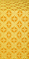 Lace rayon brocade (yellow/gold) 1.7 m