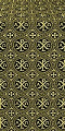 Alpha-and-Omega metallic brocade (black/gold) 1.0 m
