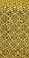 Kazan' metallic brocade (black/gold) 1.3 m