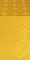 Vasilisa metallic brocade (yellow/gold) 1.7 m