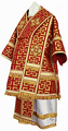 Bishop vestments - rayon brocade S4 (claret-gold) 