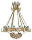 One-layer church chandelier (horos) - Tobolsk (24 lights)