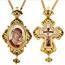 Jewelry Bishop panagia-cross set - A2395