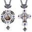 Jewelry Bishop panagia-cross set - A2715