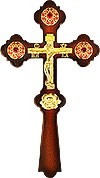 Holy table blessing cross - A597