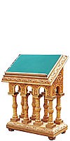 Church lecterns: Double carved lectern - 2