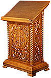 Church lecterns: Lavra-2 carved lectern (double)