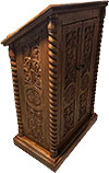 Carved lectern - S1