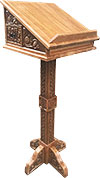 Altar carved  lectern - S12