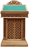 Carved central lectern - S16