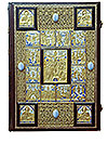 Orthodox service Gospel book in jewelry cover no.61