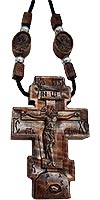 Baptismal cross no.16a with icons