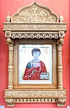 Church kiots: Theophany carved icon case (kiot)