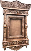 Carved wall icon kiot - S13