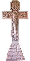 Golgotha carved crucifixion - N1