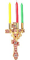Paschal three-candle holder - 10