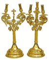 Bishop's dikirion-trikirion set no.4 gold
