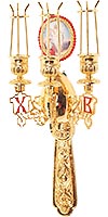 Paschal three-candle holder - 4